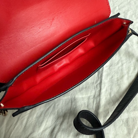 CHRISTIAN LOUBOUTIN By My Side Black Leather Shouder Bag - Picture 4 of 16
